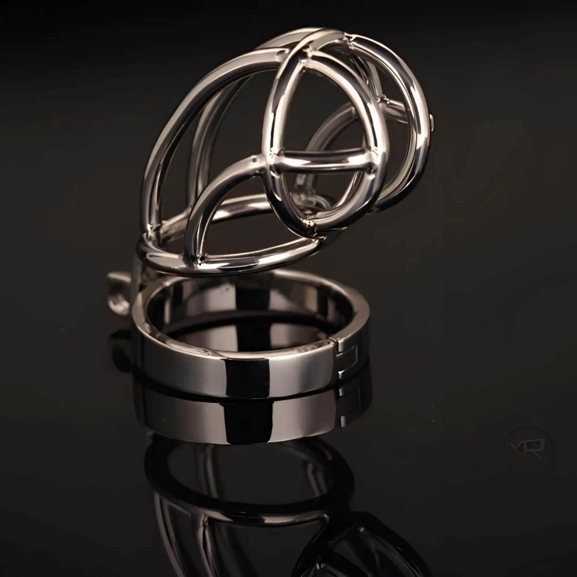 Master Series The Captus Stainless Steel Chastity Device