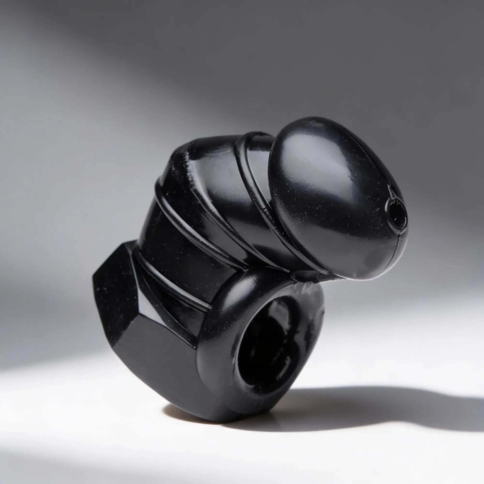 Master Series Detained - Black Restrictive Chastity Cage