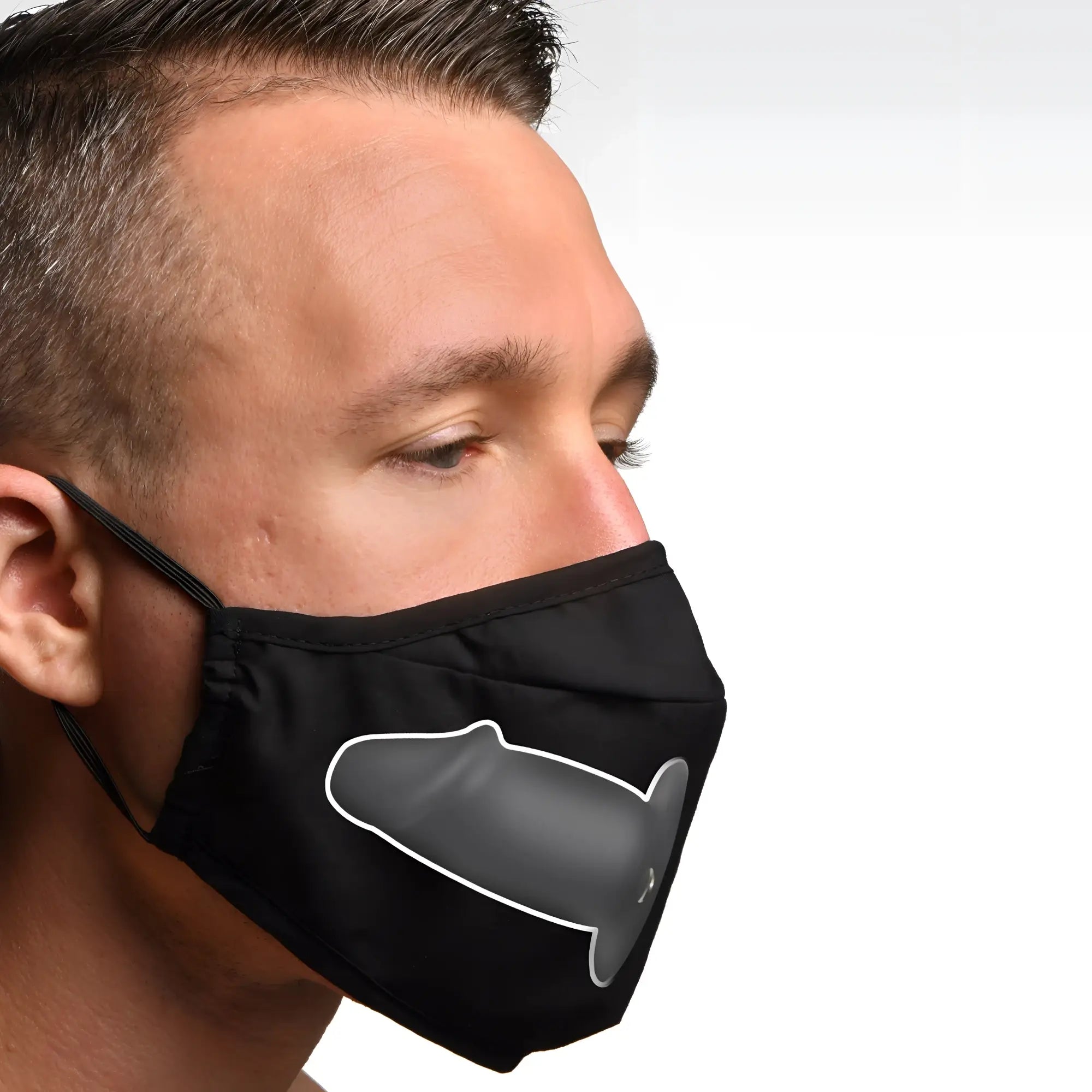 Master Series Mouth-Full Dildo Face Mask