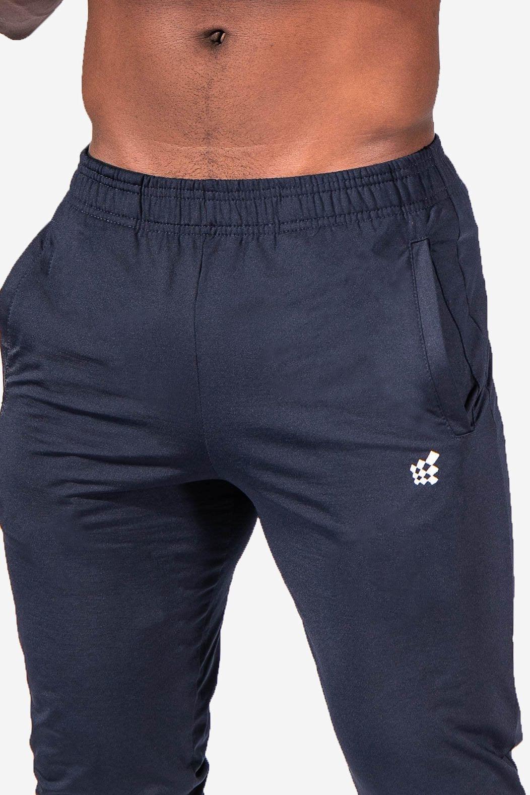 Jed North Matrix Tapered Joggers - Marineblau