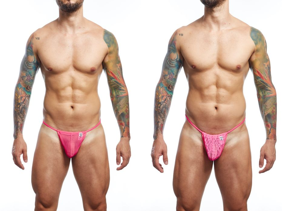 MOB MBL59 Men's G-String - Pretty in Pink | USA3SP