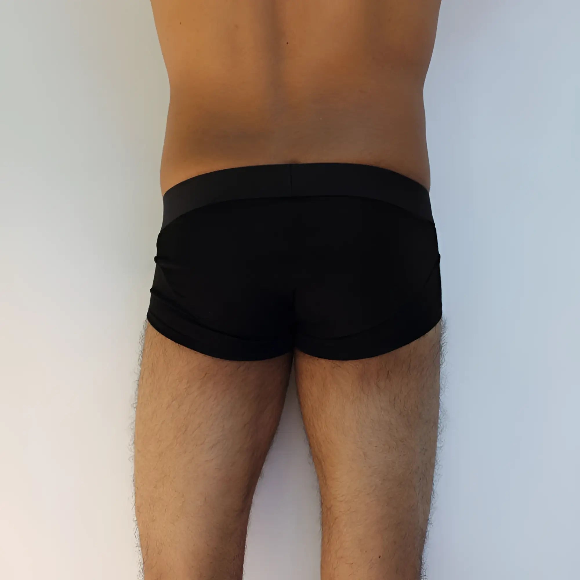 Black mckillop jagger modal boxer brief underwear in size s with smooth form-fitting design