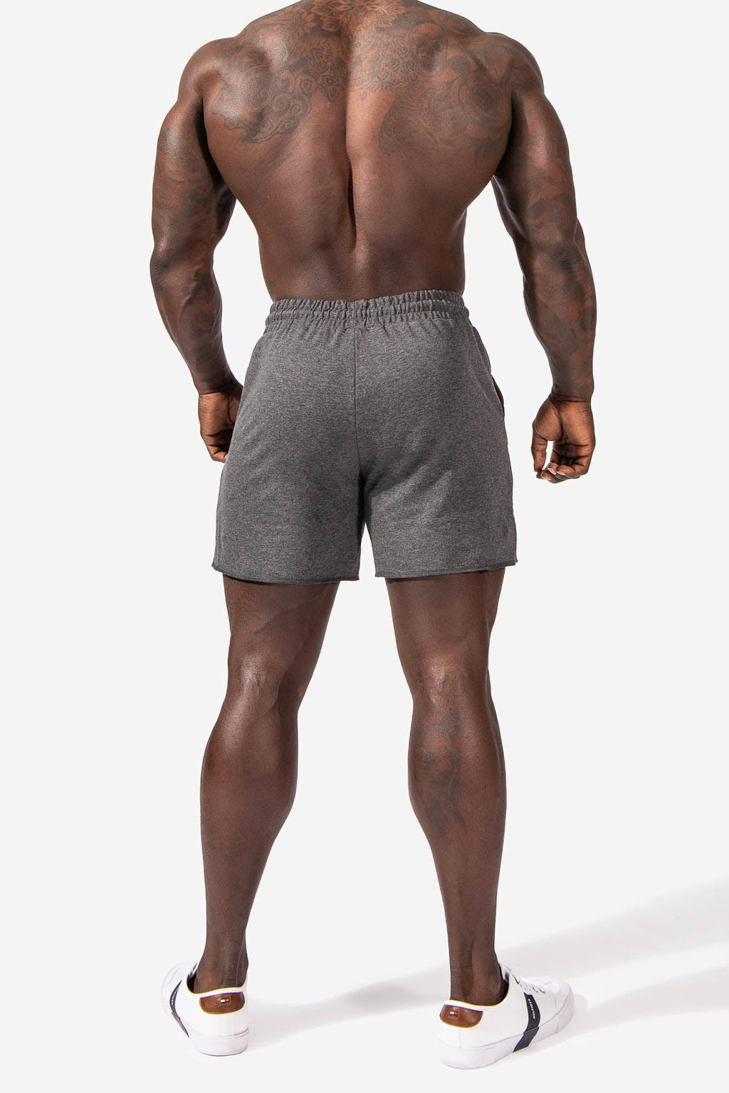 Jed North Men's Motion 5'' Varsity Sweat Shorts - Dark Gray