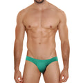 TealmaleWear Aluche bikini briefs in teal with a snug form-fitting design ideal for daily wear
