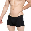 MetroMaleWear Avalon boxer brief black 3034-20 with smooth form-fitting fabric and subtle logo on waistband