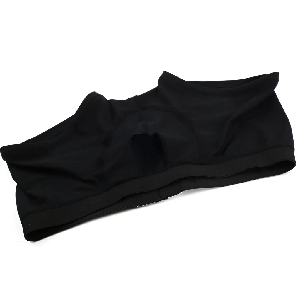 Black soft-textured seamless fabric briefs metroMalewear Avalon boxer brief for comfortable everyday wear