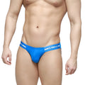 Bright blue MetroMaleWear Brief 2.0 royal blue briefs with white logo detailing for comfortable everyday wear