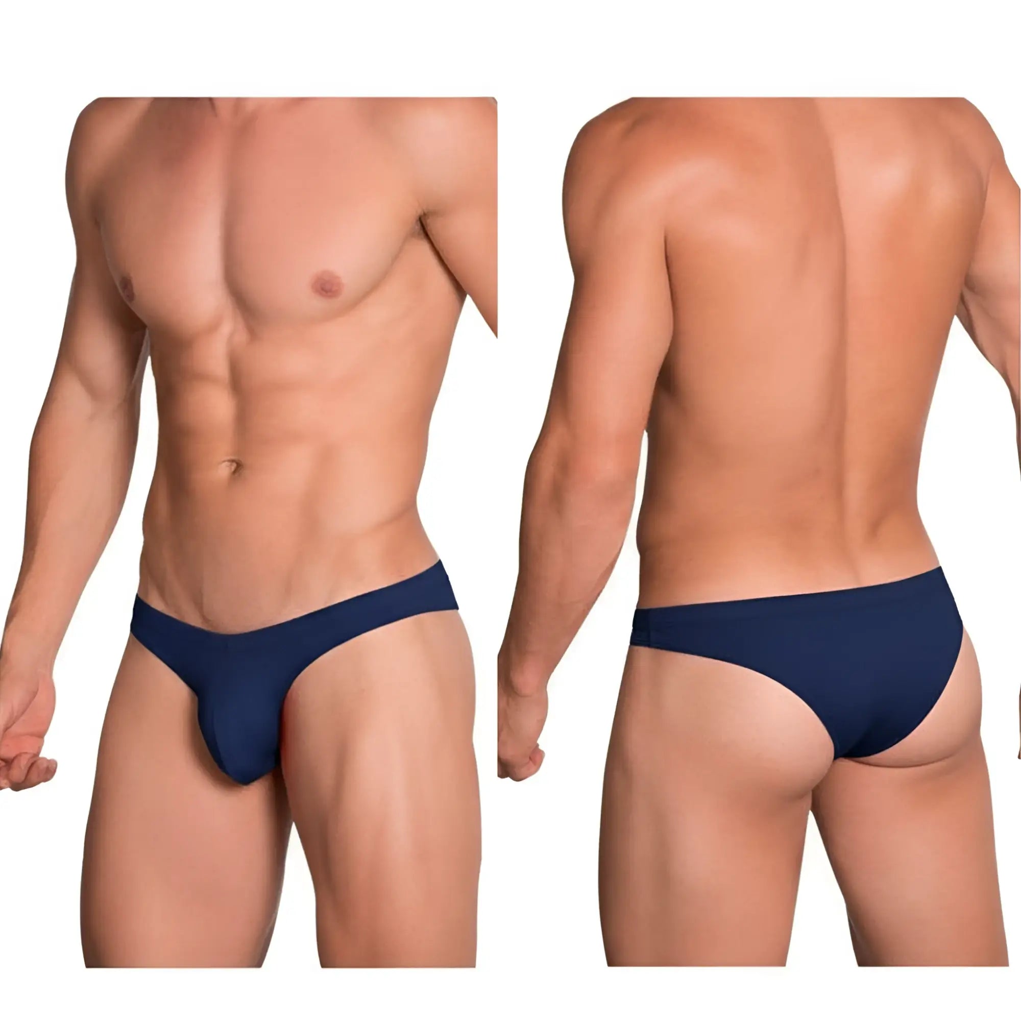Navy blue mens briefs metroMaleWear capri bikini 6103-28 with smooth form-fitting fabric design