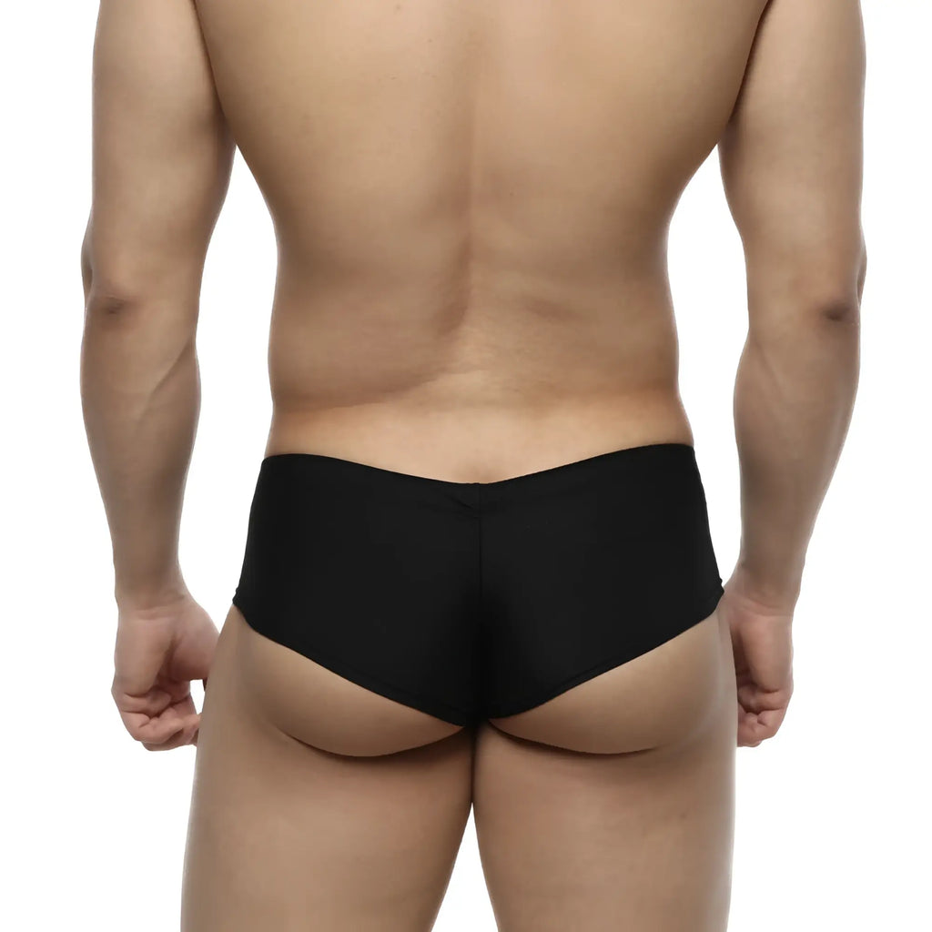 MetroMaleWear Cheek black briefs with smooth, form-fitting design for comfortable all-day wear
