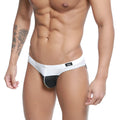 MetroMalewear colina bikini white 5144-00 sleek white and black athletic briefs with form-fitting design