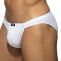 MetroMaleWear Darcian bikini white 1016-00 white men’s briefs with sleek form-fitting design and subtle waistband tag