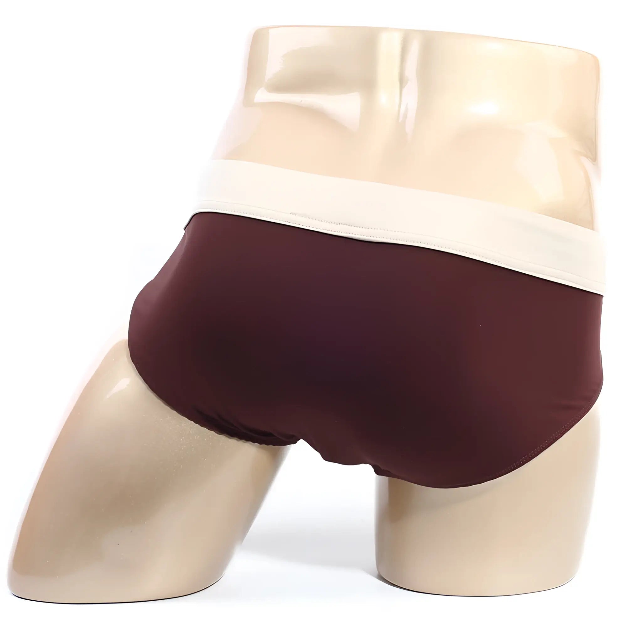 MetroMaleWear deportivo brief espresso 5203-f23 brown briefs with contrasting cream-colored waistband for active use