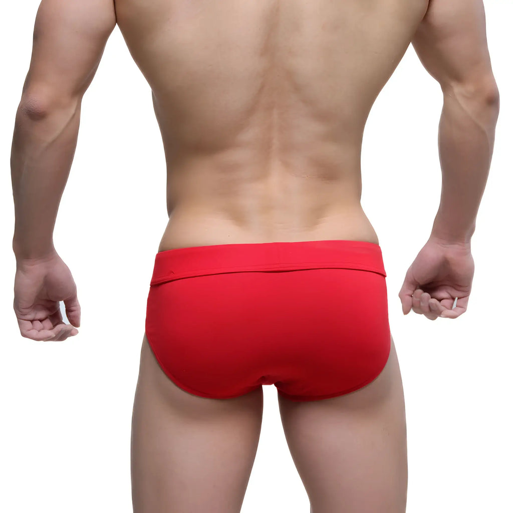 MetroMalewear deseo brief red 5503-12 smooth form-fitting red men’s underwear for comfortable everyday wear