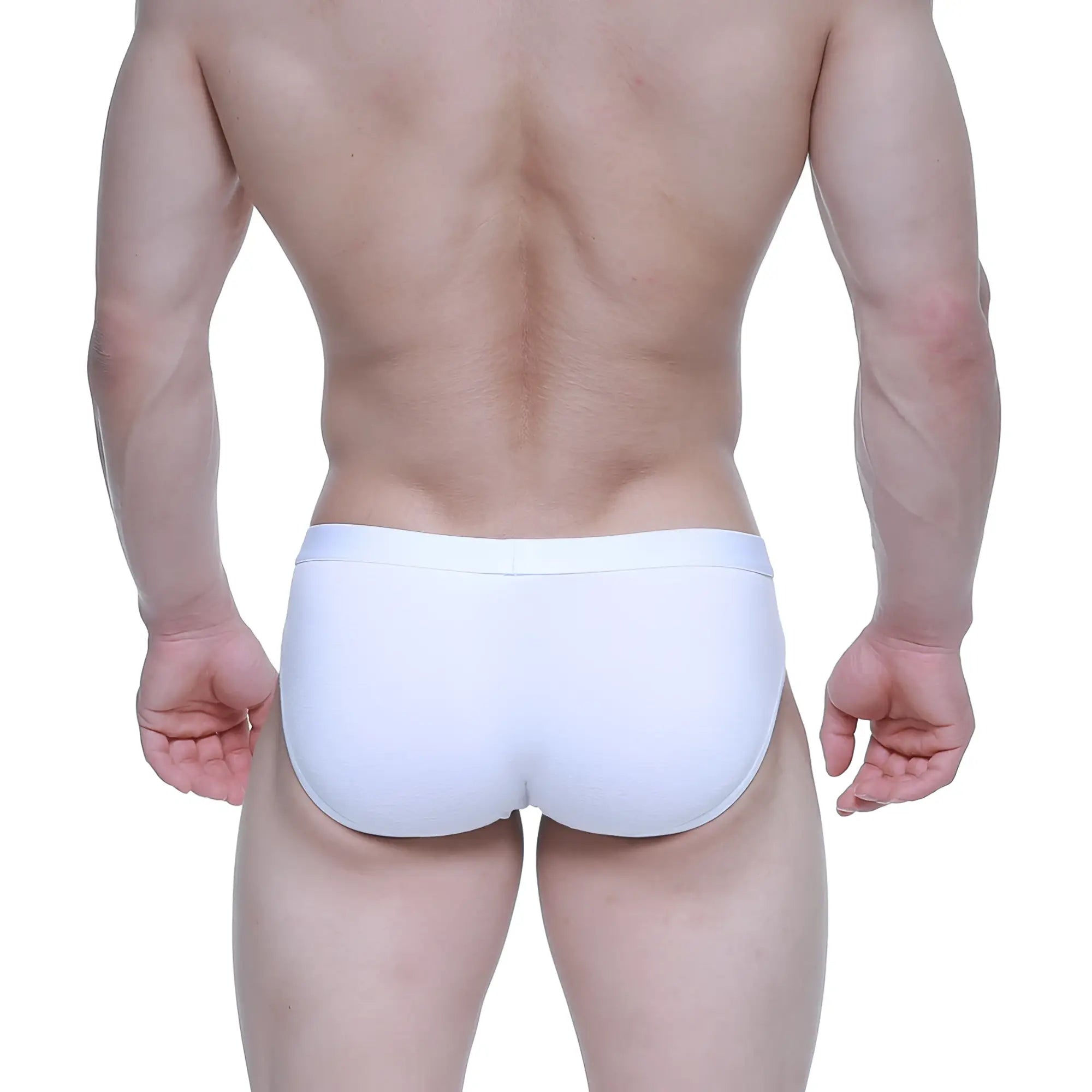 White briefs metro malewear dream brief 3003-03 with smooth form-fitting design for comfortable everyday wear