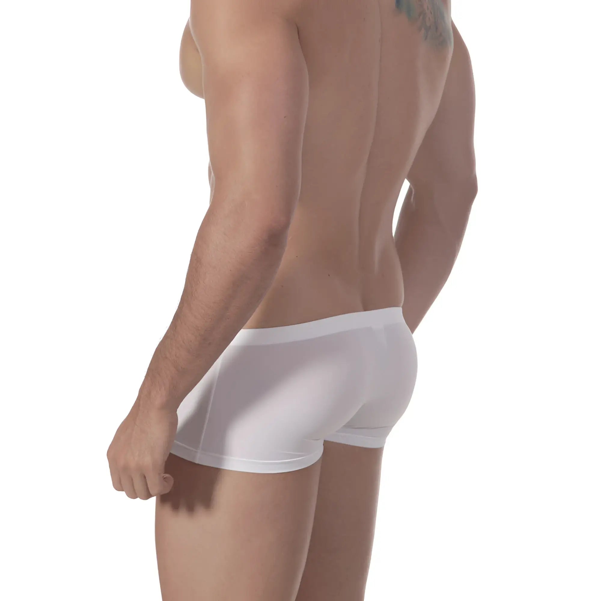 MetroMaleWear enhancement boxer white 2043-00 form-fitting briefs with smooth stretchy fabric and clean-cut seams