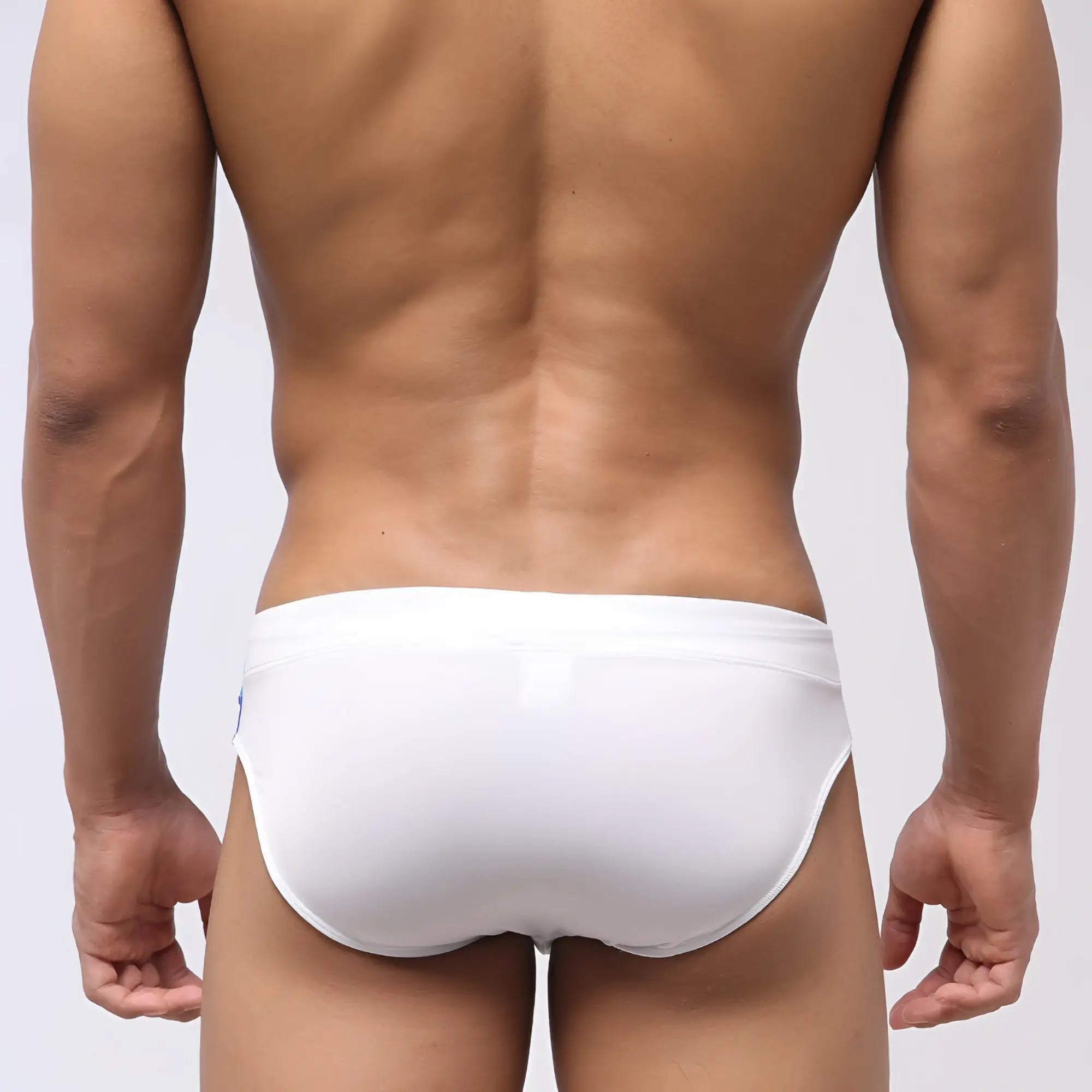 White metro male wear euro2 swim brief 4946-00 with smooth form-fitting design for comfortable swimwear use