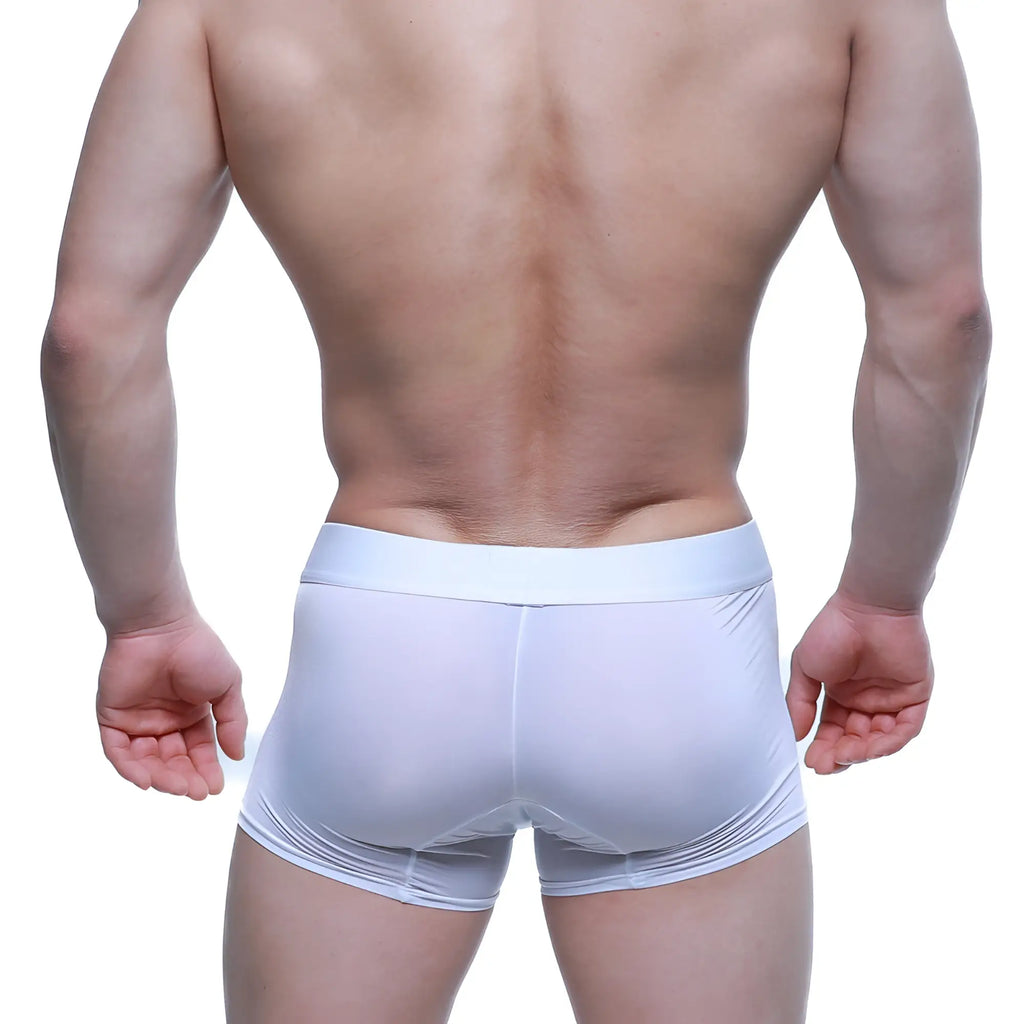 MetroMaleWear Maintenant boxer brief pure 2122-01 white form-fitting boxer briefs with smooth stretchy fabric and minimalist design