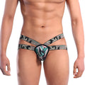 MetroMaleWear mask jock strap camo 1021-60 camouflage men’s briefs with central pouch and elastic straps