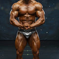 Silver shiny metallic briefs with black belt and ornate metal buckle metro male wear metro muscle wear atlantis trunk