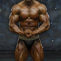 Black briefs with a gold greek key pattern waistband from metromalewear metromusclewear muscle trunk leonardo 4700-60