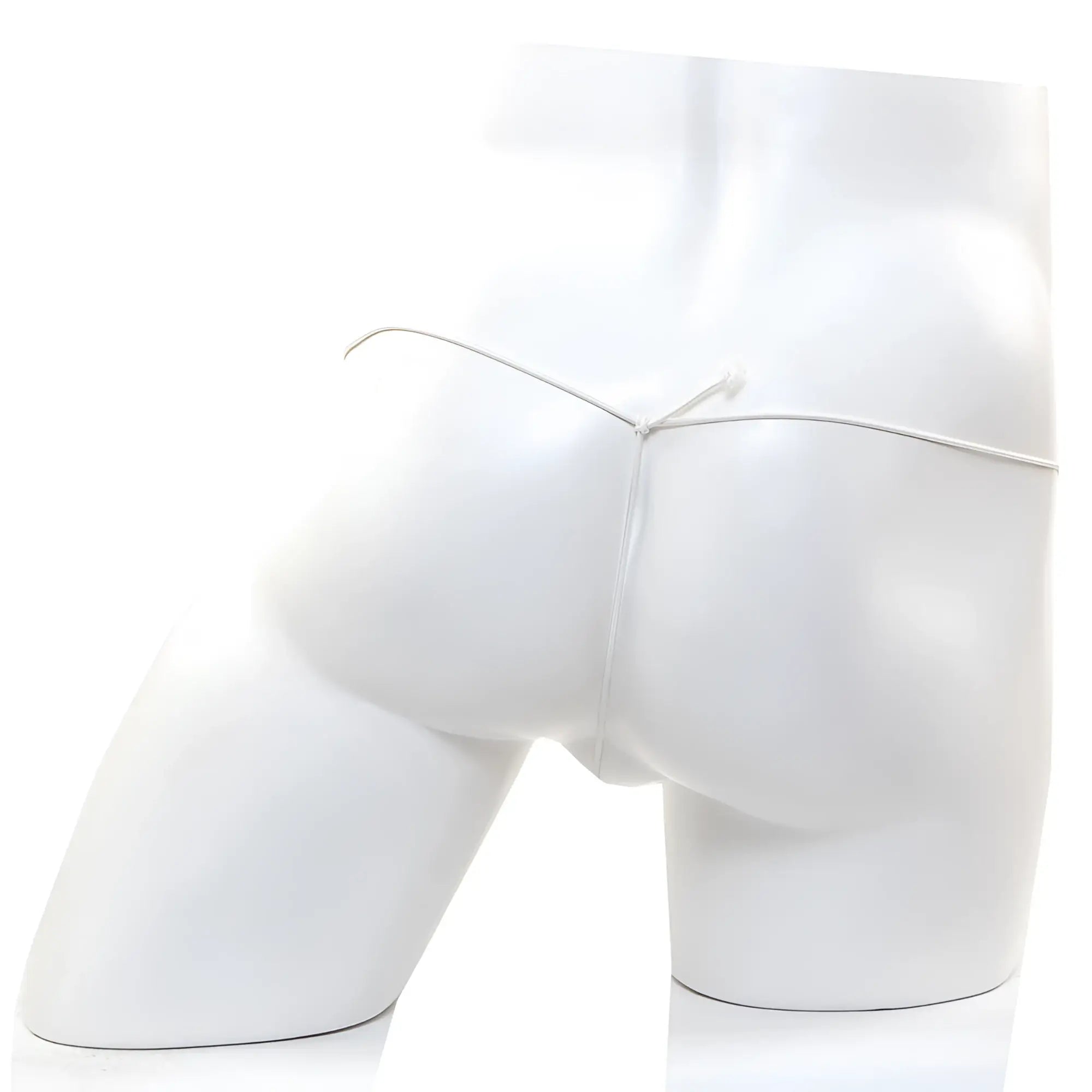 Silver thong belt with minimalist design and thin sleek straps made from microfiber in metro malewear g pink 2015 02