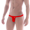 MetroMaleWear modern pouch thong red by red nobby with snug form-fitting design ideal for daily wear