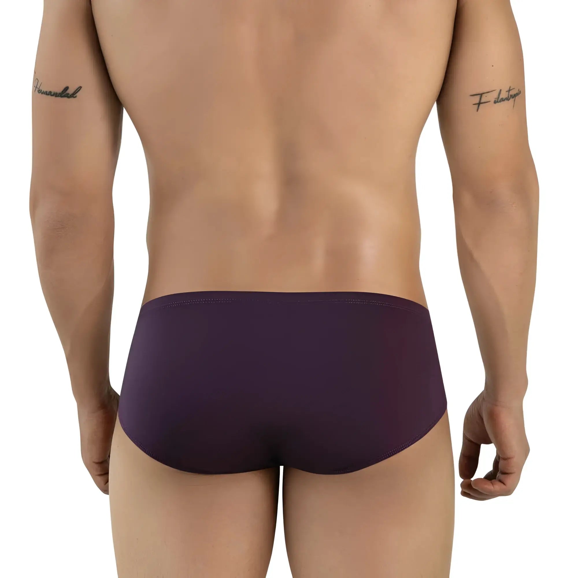 MetroMalewear mojito bikini grape 1006-19 smooth form-fitting purple briefs for comfortable everyday wear