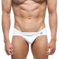 Metro male wear mojito bikini white 1006-00 white men’s briefs with sleek form-fitting design and subtle stitching details