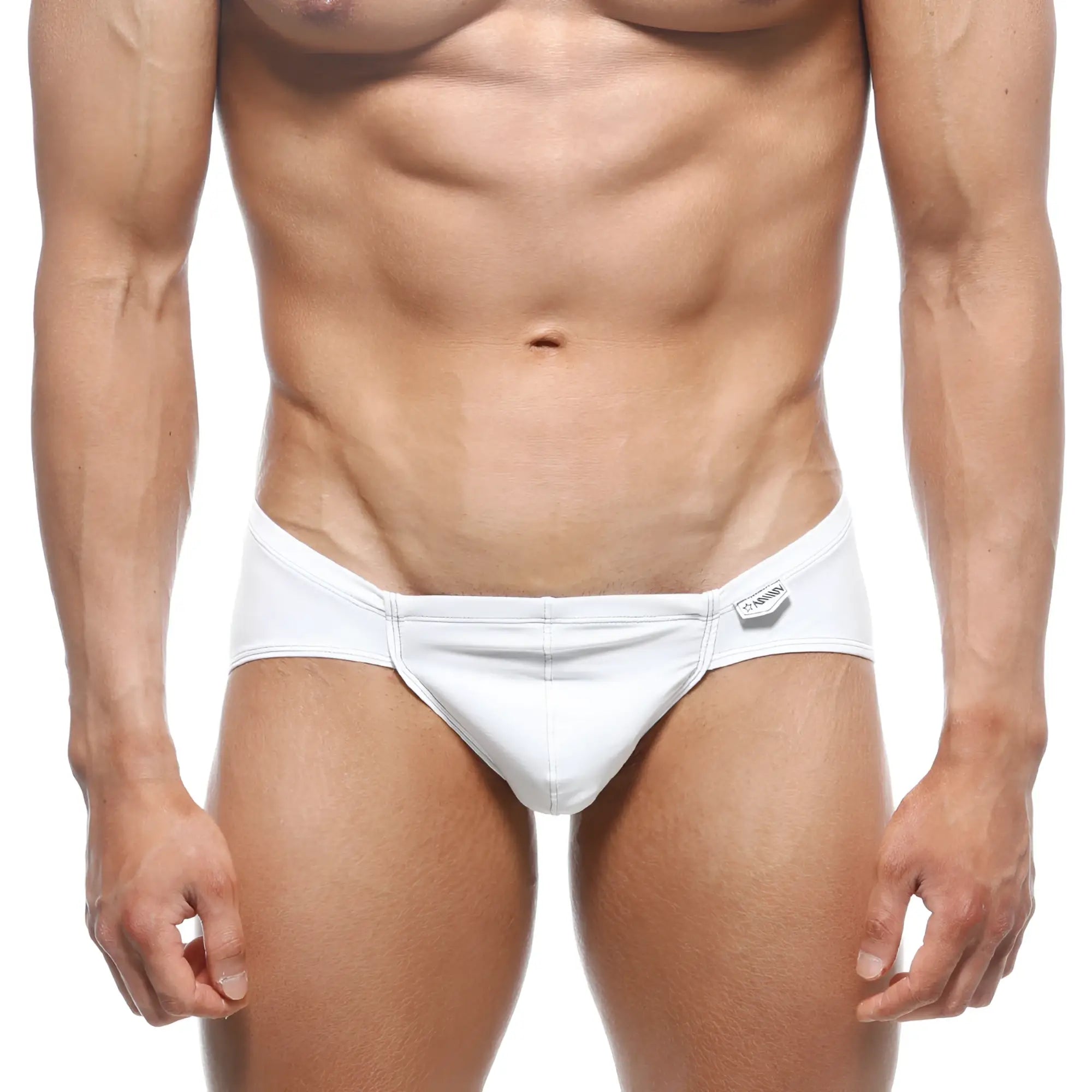 Metro male wear mojito bikini white 1006-00 white men’s briefs with sleek form-fitting design and subtle stitching details