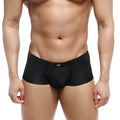 MetroMaleWear Naked Trunk black men’s briefs with sleek form-fitting design and subtle white logo on the waistband