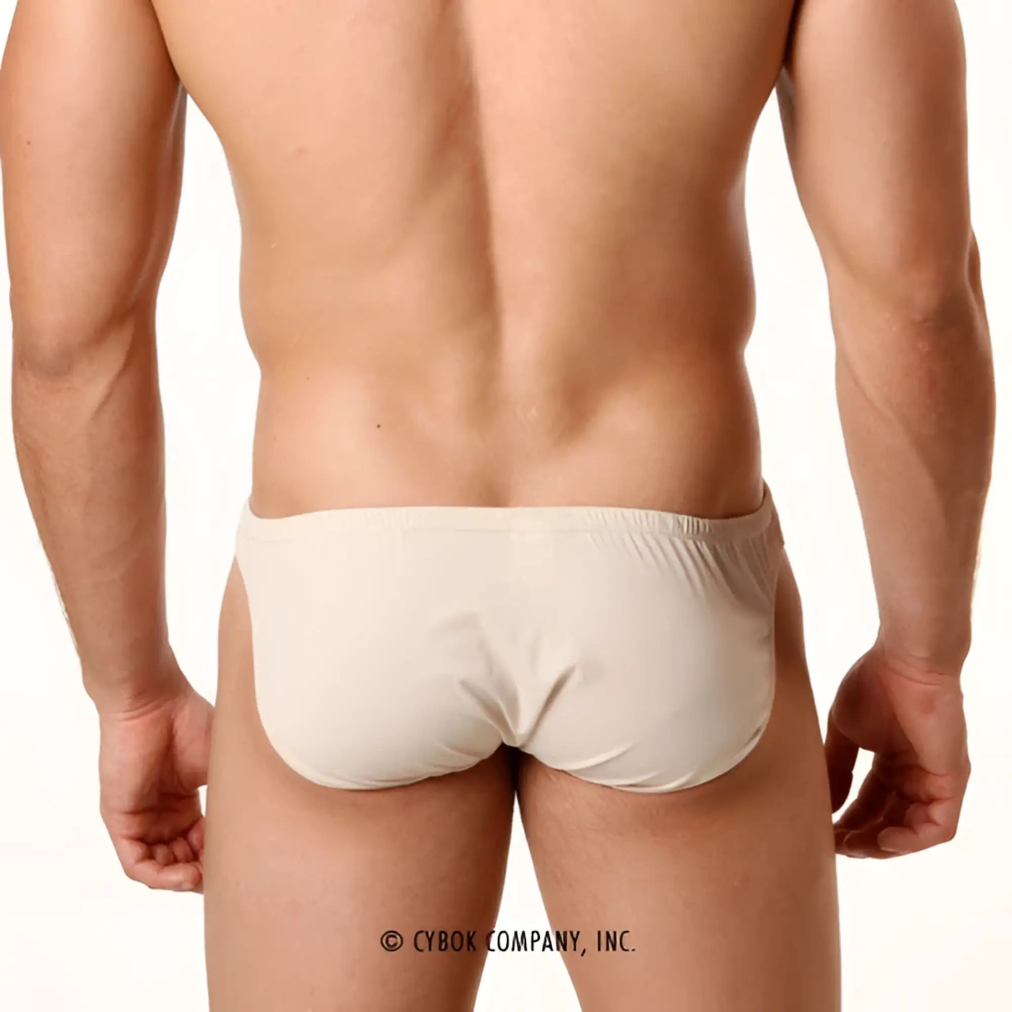 Beige MetroMaleWear Perfect Scene Askin Bikini skin 2003-04 briefs with smooth stretchy fabric and elastic waistband