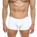 White men’s polyester briefs metro male wear 2022 with smooth form fitting design and subtle elastic waistband