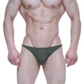 Olive green athletic briefs metro malewear prodigy bikini 6504-26 with sleek form-fitting design for active use