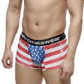 MetroMaleWear short boxer batalla 7 inch 2022-99 american flag themed men’s boxer briefs with distressed design and black waistband