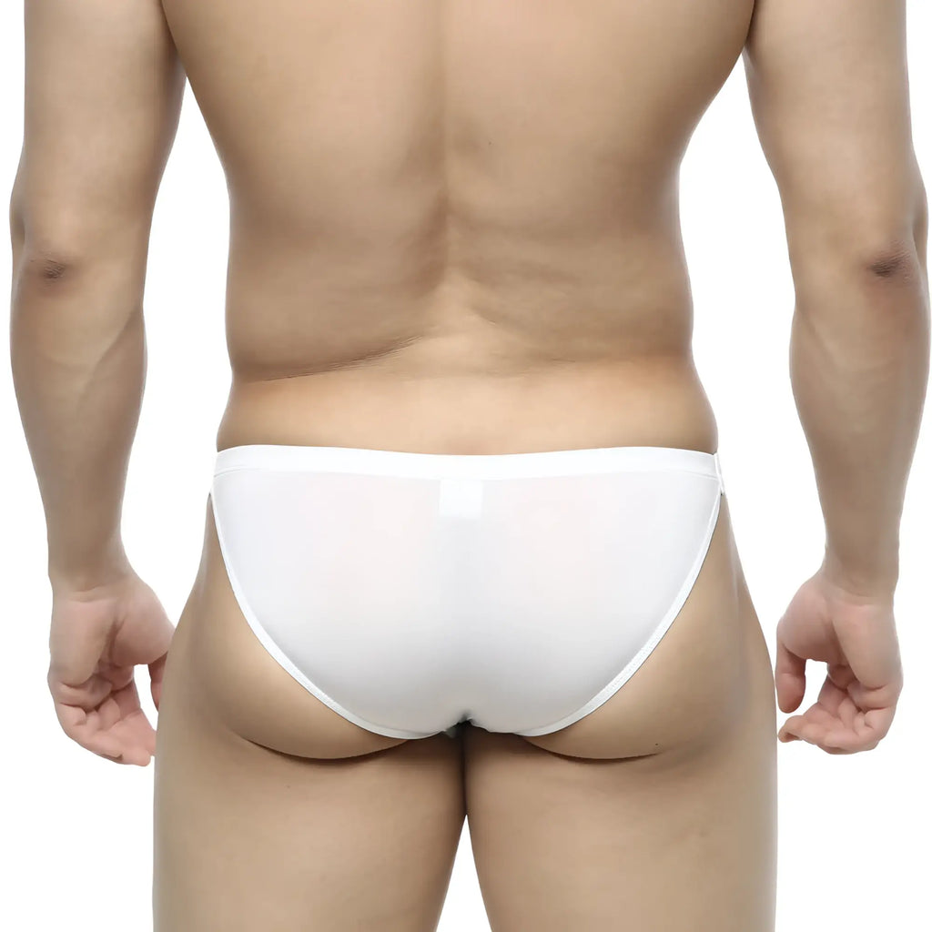 White form-fitting seamless briefs metro male wear slim bikini 3604-01 designed for comfort and style