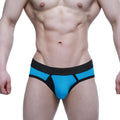 MetroMaleWear Strike Brief blue 1103-09 sleek blue and black athletic briefs with form fitting design