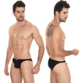 Black men’s briefs MetroMaleWear Sunbathing Bikini black with subtle elastic waistband and smooth form-fitting fabric