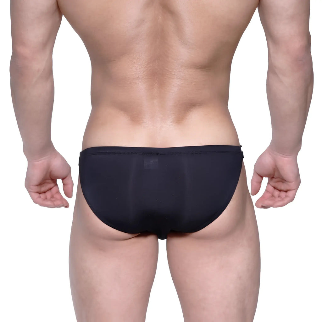 Black briefs metroMalewear sup bikini 3604-20 with smooth form-fitting design for comfortable wear