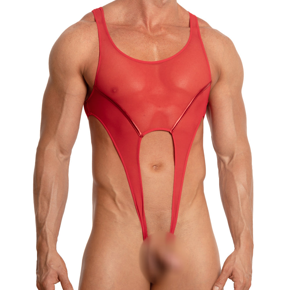 Traje de cuerpo musculoso Miami Jock MJV027