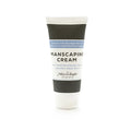White tube of mixologie manscaping cream shave lotion sent iii with black and light blue label for men’s grooming