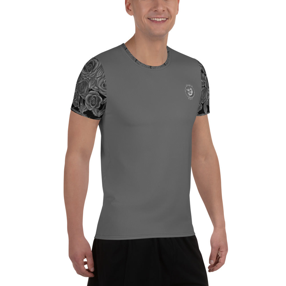 Maris Equi Black Rose Men's Sport Shirt