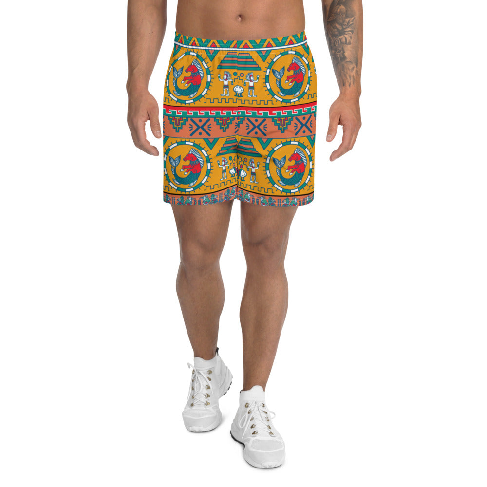 Maris Equi Men's Aztec Athletic Long Shorts