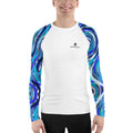 Maris Equi Men's Ribbons of Blue Rash Guard