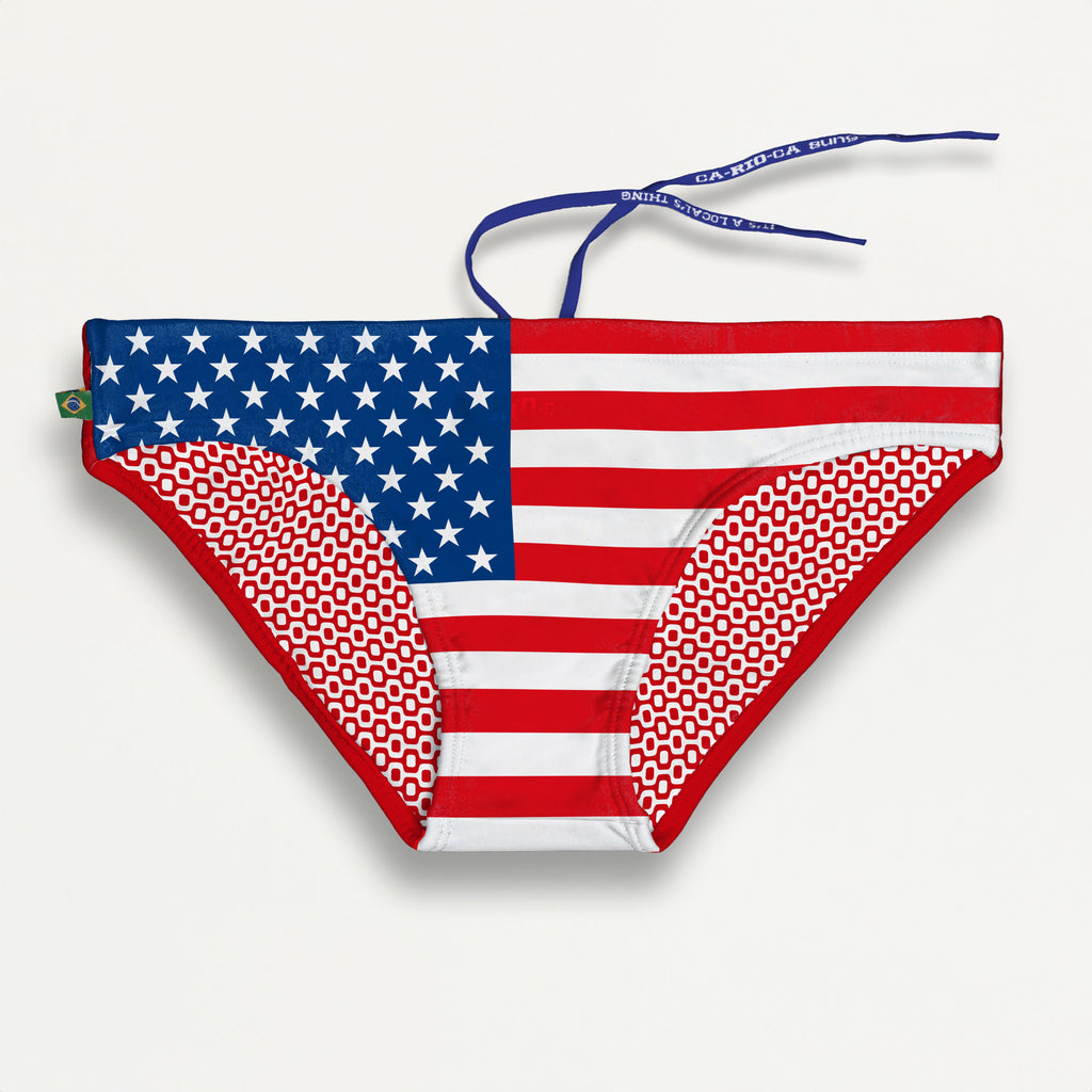 CA-RIO-CA Team USA Flag Print Sunga – Bademode