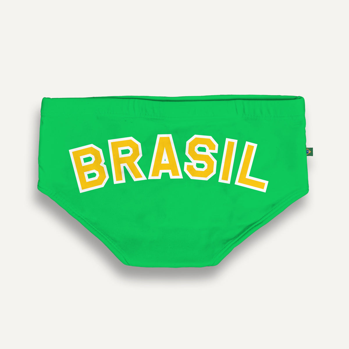 CA-RIO-CA Team Brasil Flag Sunga - Traje de Baño de Diseño - Sunga Brasileña