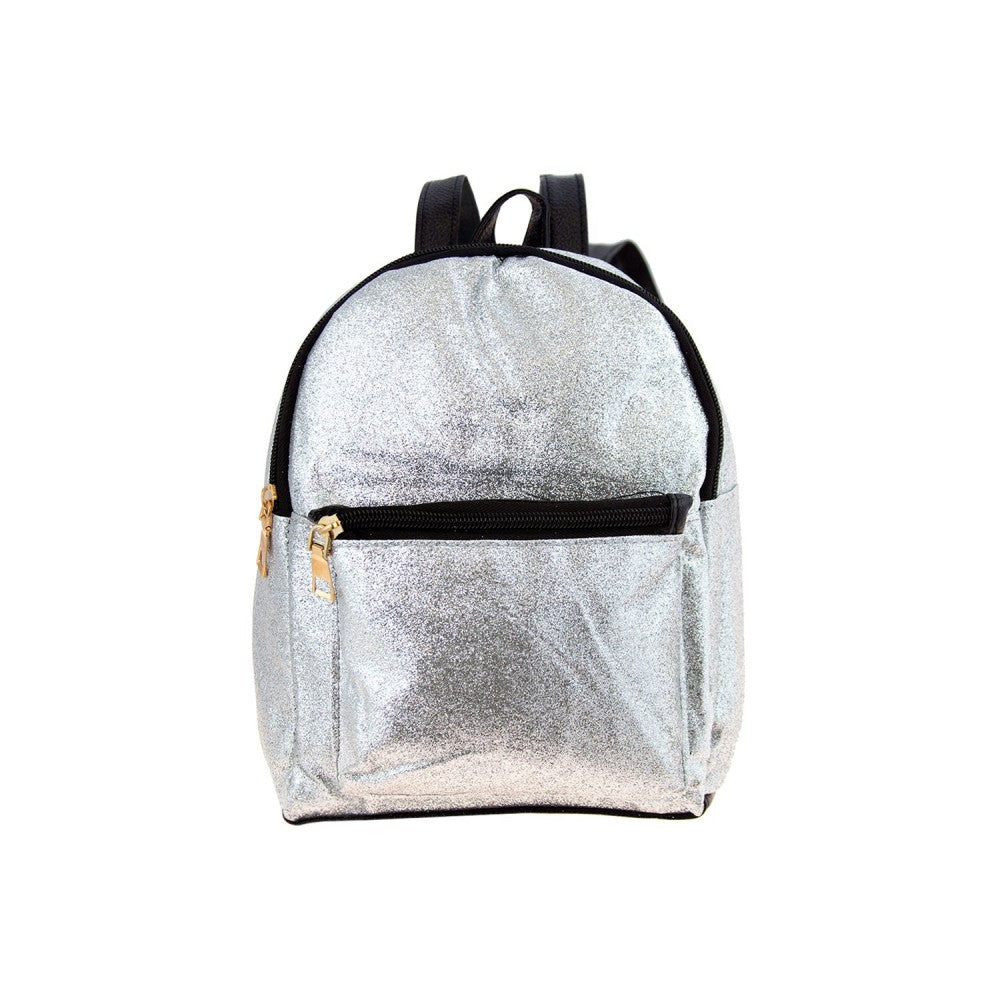 MINI MOCHILA CON BRILLO - 4 COLORES DISPONIBLES