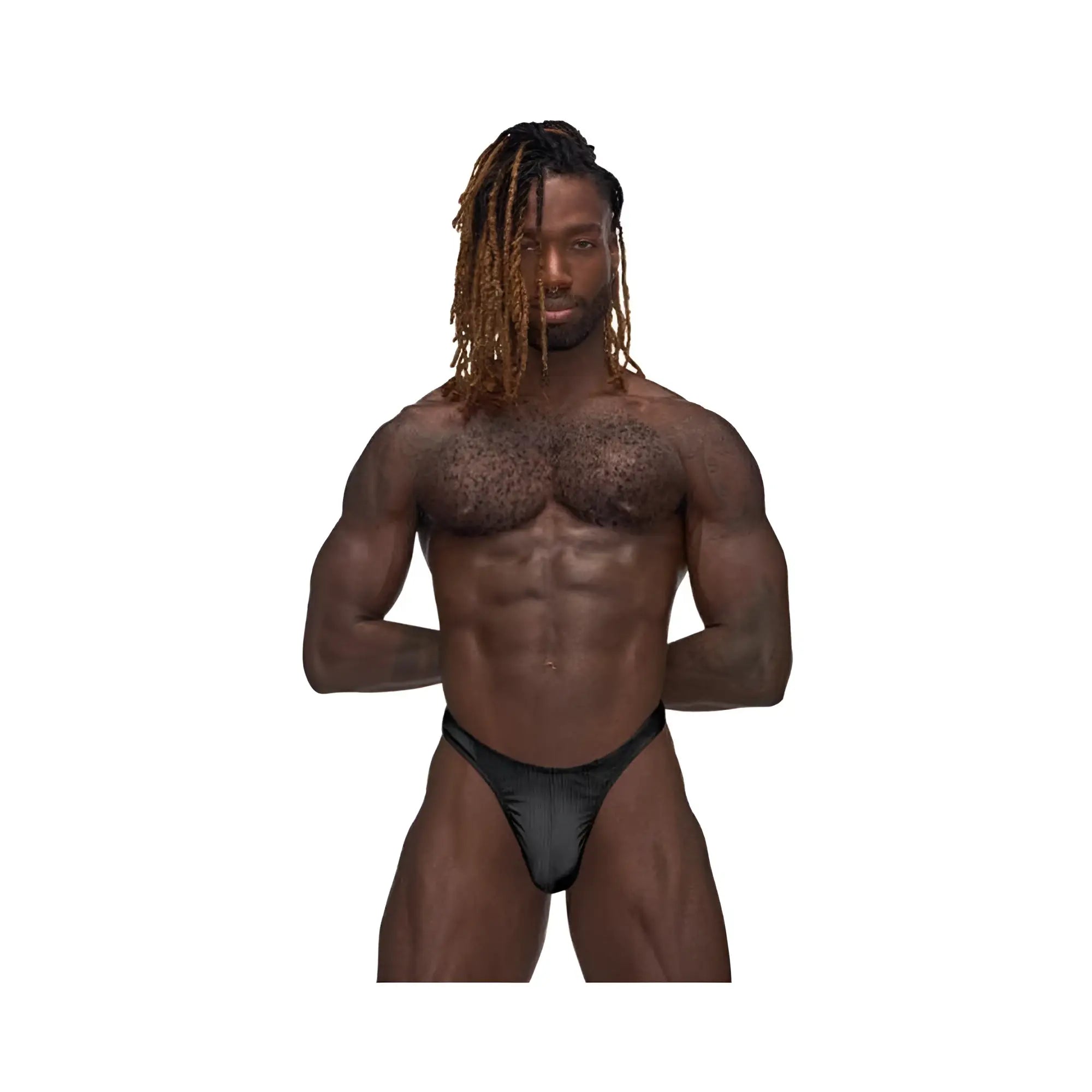 Black mp barely there bong thong lxl with sleek form-fitting design for athletic performance and comfort