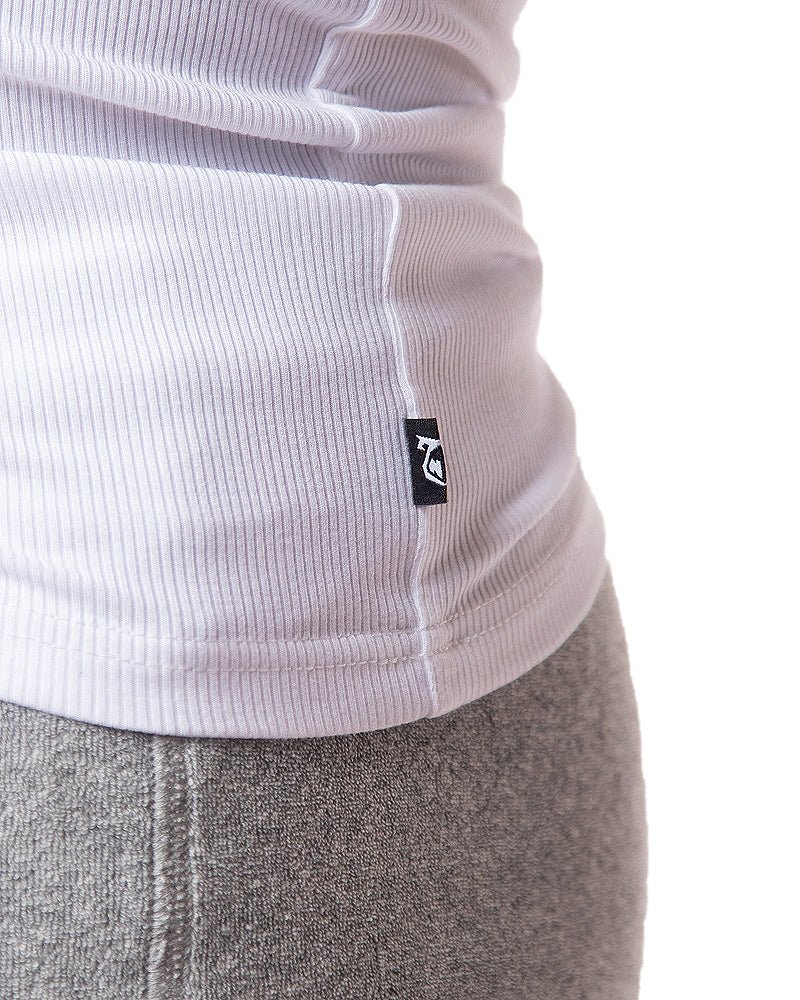 Camiseta sin mangas Nasty Pig Pig Rib para hombre - Blanco