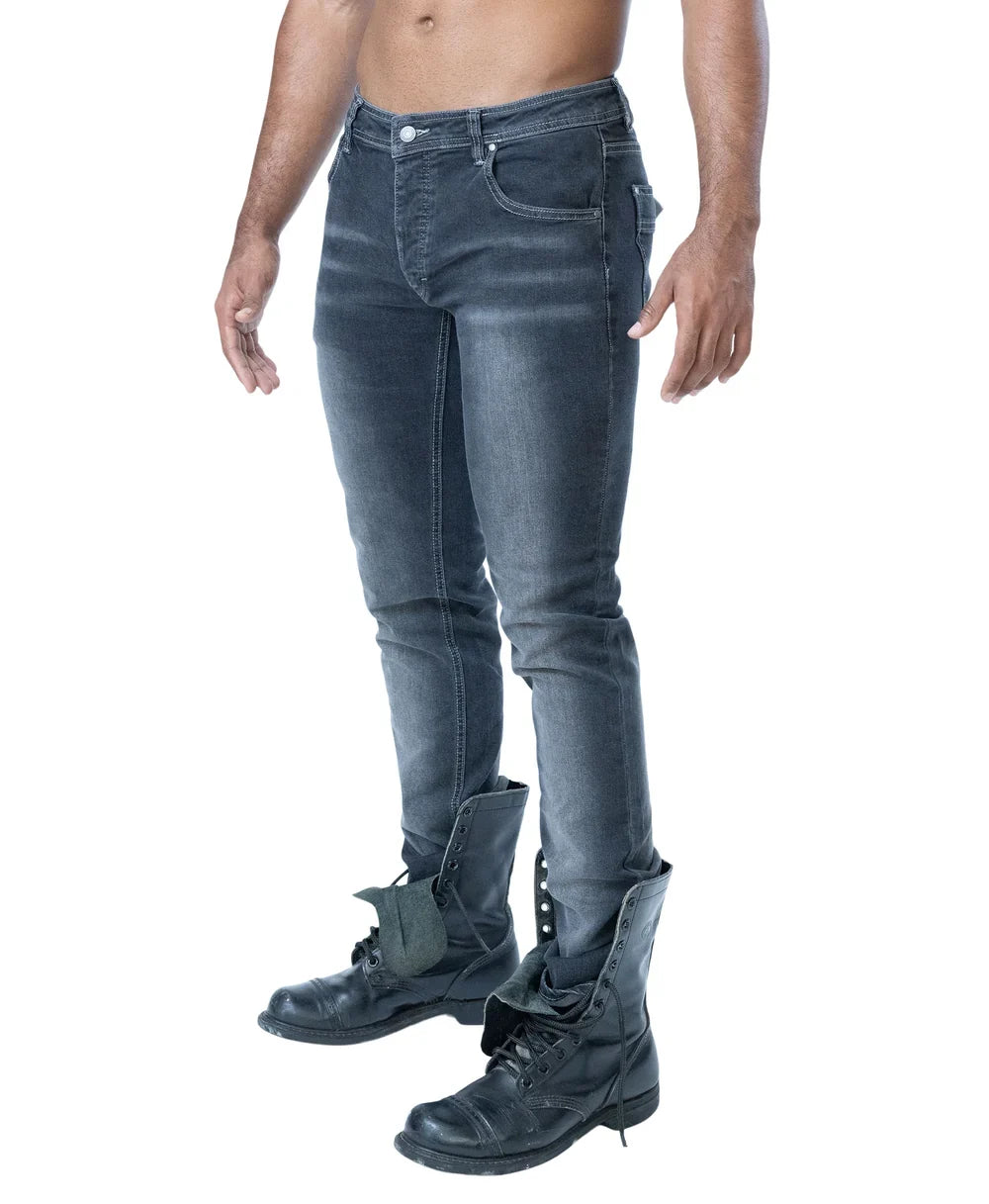 Nasty Pig Men's NP Jean - Distressed Grey - Distressed Grey