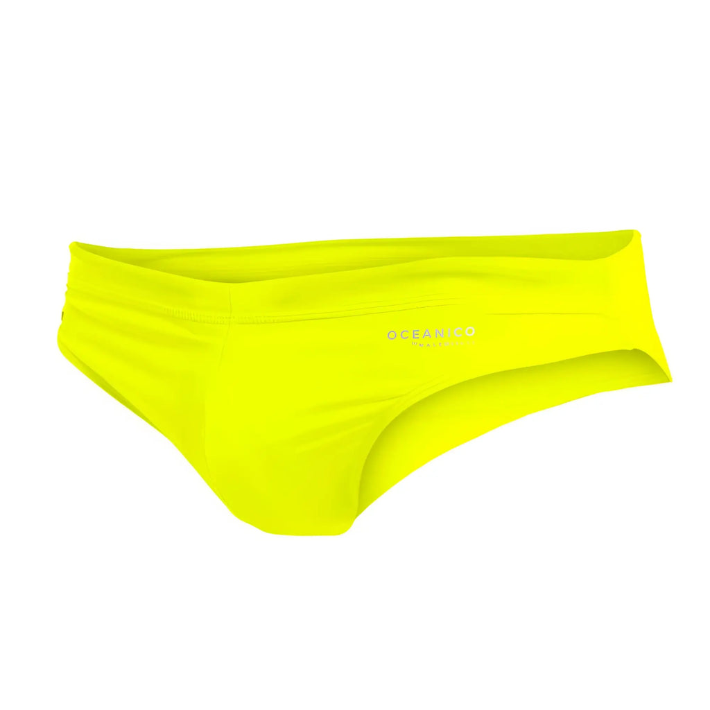Oceanico swim briefs bright neon yellow oceanic swim trunks designed for vibrant beach and poolside use